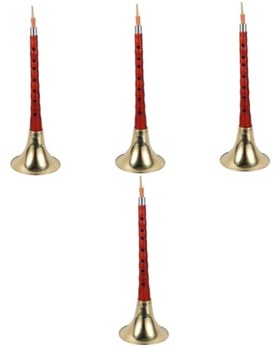 SAFIGLE 4 Sätze Suona-Instrument Didgeridoo-Instrument Musikinstrument kinderinstrumente music instruments for kids Blasinstrument nationales Instrument hölzern China Holz