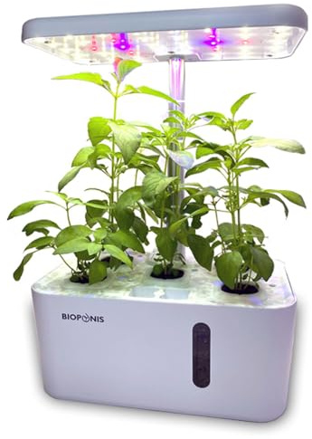 Bioponis - Eden Blanc - Potager d'Intérieur pour Plantes Aromatiques