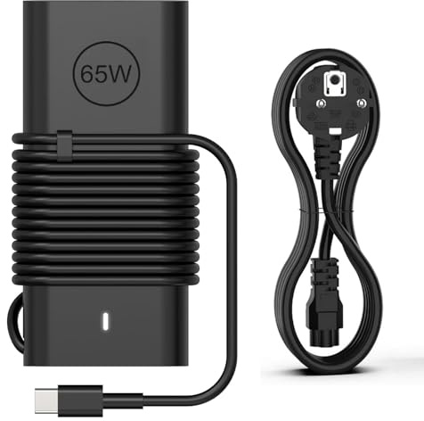 65W USB C Ladekabel für Dell Latitude 5420 7490 7420 7410 7280 5520 XPS 13