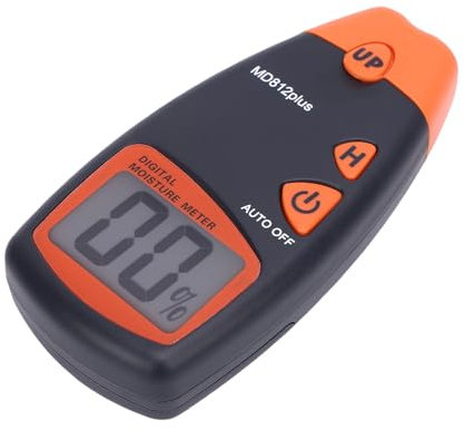 Misuratore di Smorzamento del Legno Rilevatore di Legname Igrometro Digitale con 12 Mm per la Legna da Ardere in Legno in