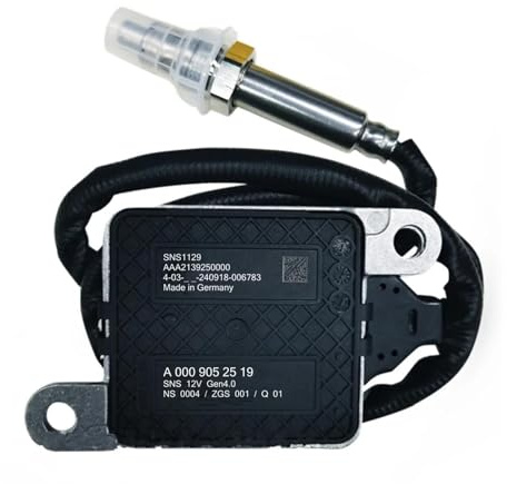 SQIFBA NOx-Sensor A0009052519 0009052519 Stickstoff Sauerstoff NOx Sensor 12V Für Mercedes Für Benz W222 V222 X222 GLC Stickstoffsensor