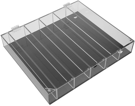 GALPADA Vetrinetta Acrilico Multi-Livello Trasparente per Modellismo Organizer per Macchinine da Collezione Mobile Parete Stabile e Spazioso per Esposizione e Protezione Oggetti
