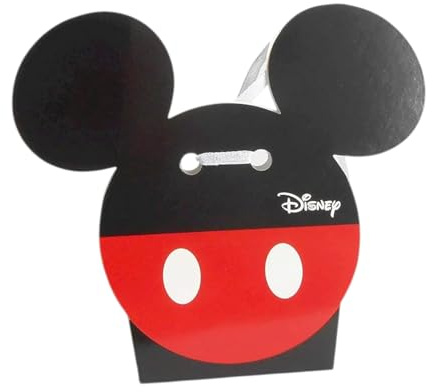 Ingrosso e Risparmio Bomboniere Compleanno 10 pz Scatoline Portaconfetti in Cartoncino Sagoma Topolino Rosso e Nero Fiocco Incluso per Bambino Nascita Battesimo Fai da Te Confettata Segnaposto