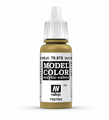Vallejo, Model Color, Acrylfarbe, 17 ml Metallic Altes Gold