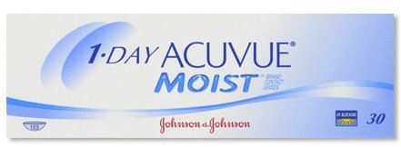 Johnson & Johnson 1-Day Acuvue Moist (30 Stk.) (Dioptrien: -1.00 / Radius: 9.00 / Durchmesser: 14.20)