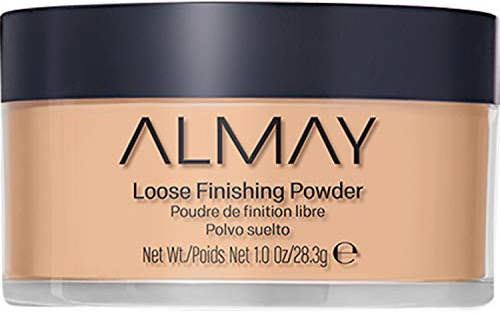 Almay Loose Finishing Powder, Natural Finish Mattifying Makeup Setting Powder, Hypoallergenic, Cruelty Free, -Fragrance Free, Dermatologist Tested, 300 Medium, 1 oz