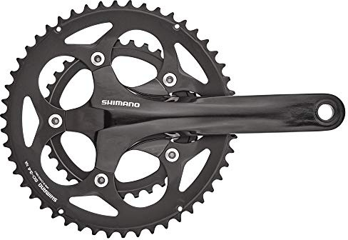 Shimano Road FC-RS400 Crank Set 2x10-speed 50-34 Teeth Black 2020 Chainsets Mountain Bike