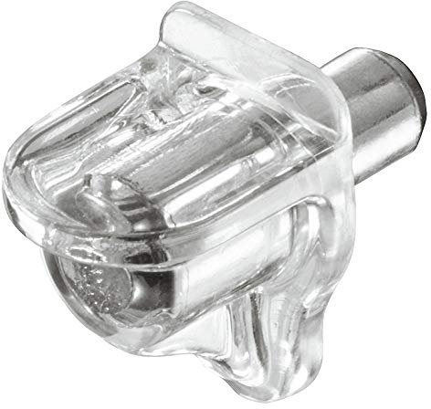 JAM2DAY 24 x Strong Shelf Support Studs Pegs For Standard 5 mm Hole - 60kg Load Capacity