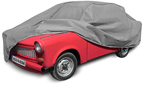 DKMOTO Strapazierfähige Abdeckplane Autoabdeckung Wasserdicht Atmungsaktiv für Trabant
