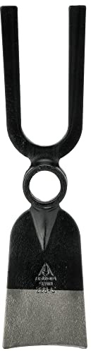 Bellota HOE228CP - Azadilla forjada de Doble Uso, azada y Horquilla, con Sistema antigiro.