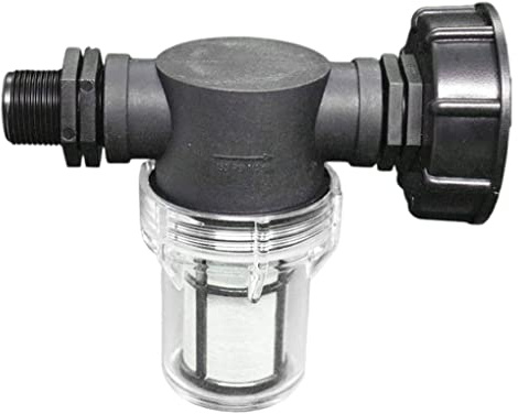 Ton Barrel -kontakt med filter IBC Tank Slangadapter Tillbehör 3/4 tum kvinnliga modeller, IBC Tank -montering, tillbehör
