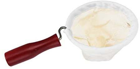 Filtro De Café De Tela De Franela, Coladores De Goteo De Café De Franela Reutilizables, Bolsas De Colador De Café De Preparación En Frío Reutilizables Con Asa Para Goteo Manual(Large caliber)