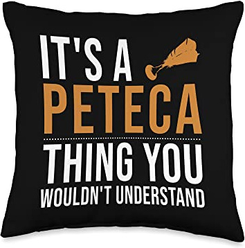 It's a Peteca Thing Indiaca Game Ball Professional Peteca Throw Pillow