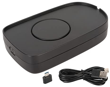 Mus Jiggler, Oupptäckbar Mouse Mover Wiggler Shaker med Strömbrytarknapp, 2 DPI nivå Automatisk Simulera Musrörelse Håll Datorn/bärbar Dator Vaken