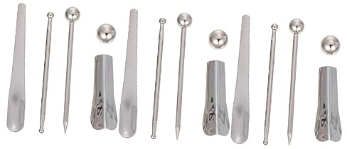 Housoutil 3 Sets Sealant Finisher Shovel Tool for Floor Joint Repair Glue Cleaning Tool for Caulk and Sealant Applications
