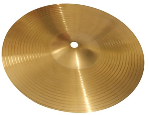 VICASKY Jazz Schlagzeugbecken Aus Messing Crash Becken Für Percussion Klarer Hochwertiges Material Für Jazz-drum-set Beeindruckende Leistung Und Spielkomfort