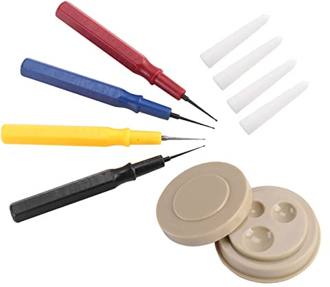 Pyhodi Uhrenölbecher-Stiftset, Superfeine, Feine, Mittlere, Große Größen, Professionelle Werkzeuge für Uhrmacher und Reparaturarbeiter, Praktisch Zum Auftragen von Schmiermitteln,