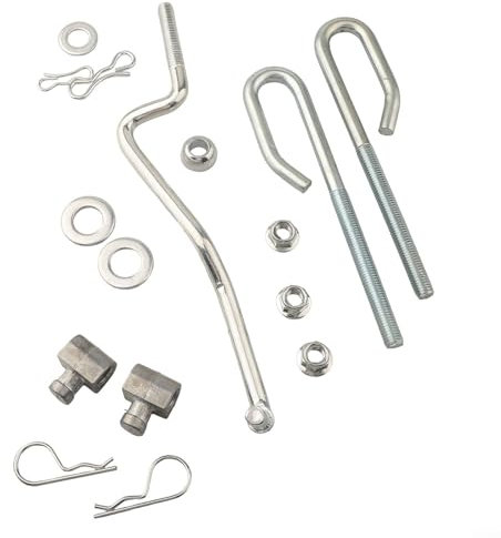 Rasenmäher Deck Lift Hanger Kit, Rasenmäherdeck Nivellierset GX20497 GX24864, kompatibel mit 105 107 115 125 135 145 155C 190C D105 D110 Modellen