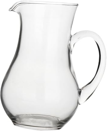 GLEAVI Decanter per Versare Vino e Liquori in Vetro Grande Capacità per Vino Rosso da 500ml Elegante e Semplice e Finitura Raffinata in Casa