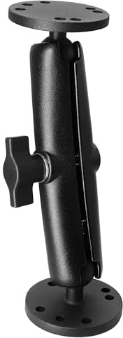 Long Bras Double embase AMPS 15cm, Support rotule 25mm/1''/C Aluminium, Compatible avec RAM pour Camion/Chariot élévateur