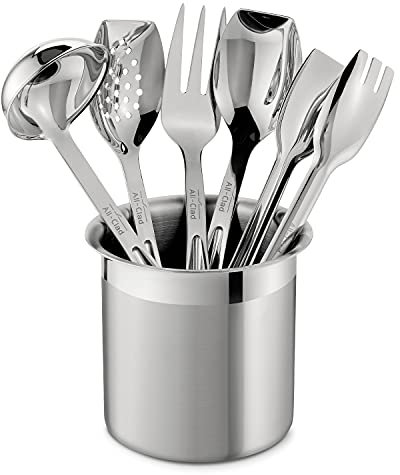 All-Clad 8701003917 Kitchen Tools Set, 18-10 Steel, Stainless Steel