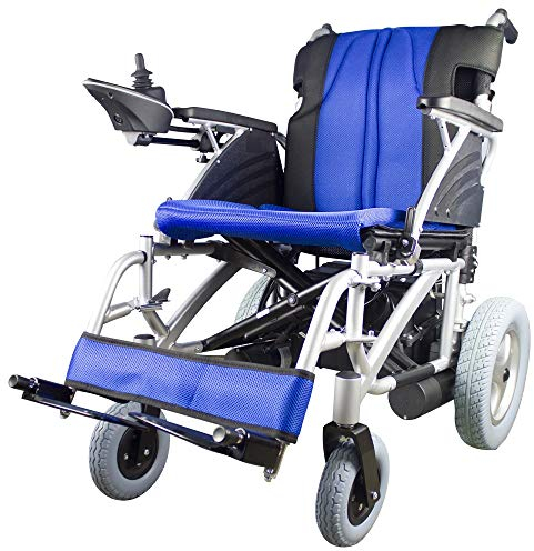 Mobiclinic®, Faltbarer elektrorollstuhl lyra, 20 km reichweite, 2 gel-batterien 24v/200w*2, Aluminium, Ultraleicht, 35 kg ohne batterien, Bis zu 120, Mit rückwärtsgang, Beidhändiger joystick