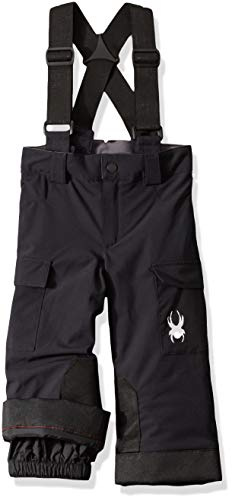 Spyder Active Sports Boys Mini Propulsion Ski Pant, Black, 2