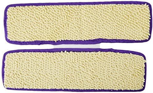 Vibratwin Replacement Double Pad for Electric Mop – Carpet & Rug Cleaning Pads, Reusable Floor Mop Pads