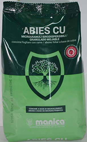 Manica Abies CU concime fogliare con Rame in Confezione da 1 kg