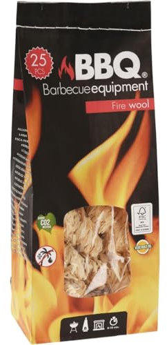 ABRUS® Feueranzünder, quadratisch, 80 Stück, für den Innen- und Außenbereich