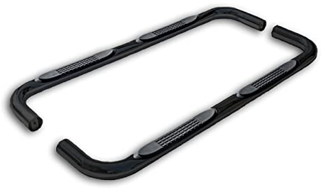 SEOOF 2 stück Auto Trittbretter Seitenschweller für RAM 1500 - Quad Cab. (2009-2017) ø 75mm, Trittbretter Schweller Seitenstufen Trittbrett Seitentrittleistenpedale