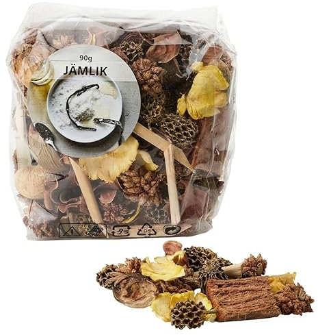 Scented potpourri, Vanilla/light beige, 90 g (1)