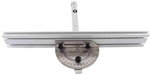 High Accuracy Table Saw Miter Gauge System Precise Control Aluminum Alloy Miter Gauge Fence System