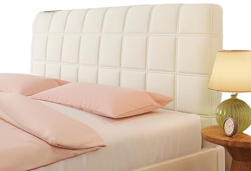 Bett Kopfteil Bezug Stretch Bettkopfteil Hussen 220/160/180cm Modischer Jacquard Staubdichte Bett Kopfteil Abdeckung, Bett Kopfteil Gepolstert Bezug All-Inclusive Kopfteilbezug ( Color : J , Size : 20