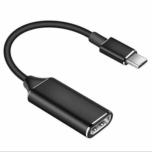 USB C to HDMI Adapter, Type C to HDMI USB 3.1 Cable Adapter 4K HD TV Video Converter Setup, Supports TV Display Monitor