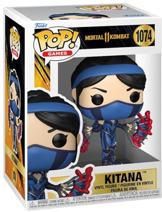 Funko Pop! Games: MK11 Fatality - Kitana - Mortal Kombat Game Franchise - Vinyl-Sammelfigur - Geschenkidee - Offizielle Handelswaren - Spielzeug Für Kinder und Erwachsene - Video Games Fans