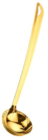 201Stainless Steel Skimmer Spoon Soup Spoon Frittura Colino Metallo Skimmer Adatto per Cucina Cucina e Scolo