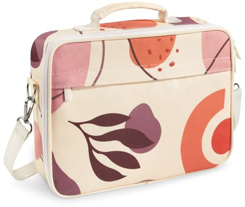 WEMATE Bibelhülle Wasserdichte Tragetasche Bible Cover für Frauen, Jugendliche, Erwachsene und Christen (Gemustert)