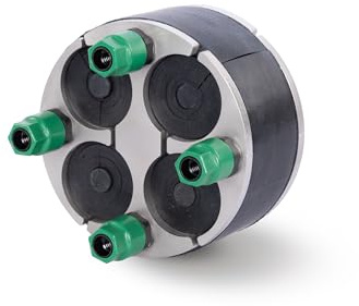 KRASO Dichteinsatz Universal Mehrfach - geteilt - Durchführung für Kabel und Rohre, doppelt dichtend, wasserdicht bis 2,5 bar (100-4 x 6-33 mm oder blind)