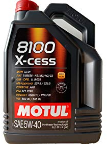 Olio motore Motul 8100 X-CESS 5W40 LT. 5