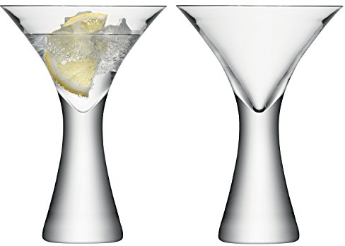 LSA International Moya MV18 Copa de cóctel, 300 ml, 2 unidades, transparente