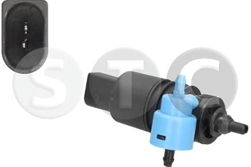 STC Waschwasserpumpe für Scheibenreinigungsanlage Pumpenart Dualpumpe 12V für VW Golf IV Schrägheck (1J1) Golf V Schrägheck (1K1) Golf VII Schrägheck (5G1, BQ1, BE1, BE2) POLO (9N) GOLF VI (5K1)