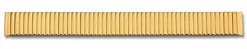 Ekavfall rostfritt st?l dragband flexband modell E 14 eller E24 16mm Goldfarben - Gl?nzend