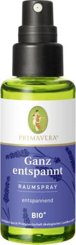 PRIMAVERA Raumspray Ganz entspannt bio 2 x 50 ml - Aromadiffuser, Aromatherapie - entspannend- vegan