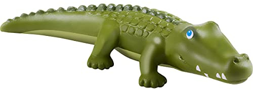 HABA 305593 - Little Friends – Krokodil, Spielfigur ab 3 Jahren, grün