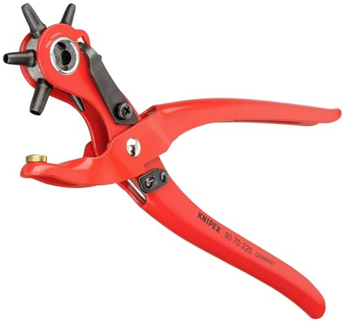 Knipex Revolverlochzange rot 220 mm
