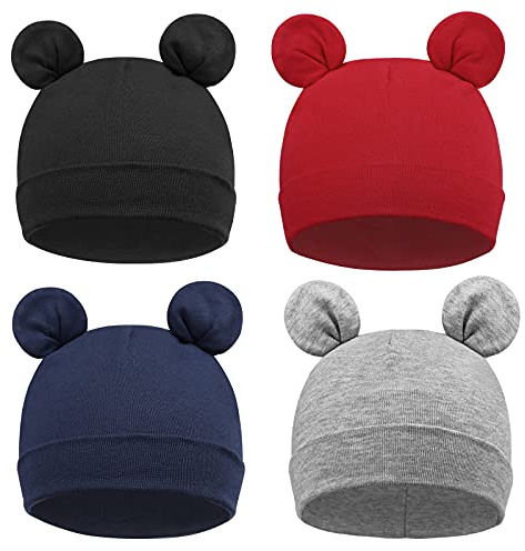 DRESHOW Bébé Bonnet Nouveau-né Bambin Doux Mignon Tricoté Chapeau pour Bébés Garçons Enfant Casquette Bonnets