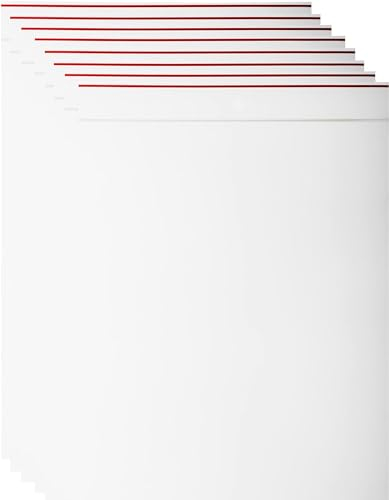 MGE - 100 Bolsas Zip Transparente Herméticas 20x30 cm - Bolsas de Plástico Pequeñas Reutilizables con Autocierre - Bolsas Herméticas para Regalos, Chuches, Bombones - 20 x 30 cm - 100 Bolsas