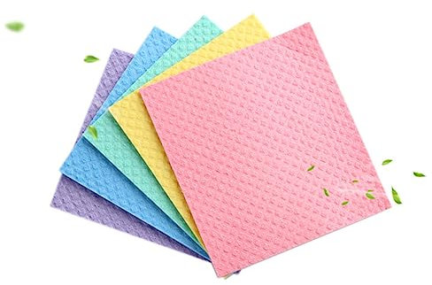 minkissy 3pezzi Spugna Detergente Per Lavare Piatti Lavabile Spugna Per Strofinare Piatti e Pulizia Del Lavandino Scola Bene e Si Asciuga Rapidamente Adatta Per Cucina e Stoviglie