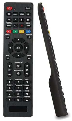 Universal Remote Control for LG, Samsung, Sony, Hisense, TCL, Philips, Vizio, Panasonic, Sanyo, Insignia, Toshiba, Sharp LCD LED 3D HDTV 4K Smart TV and More Other Brand TVs